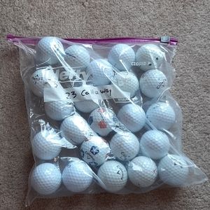 23 Callaway golf balls